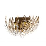 Arbotante de strass orquidia (1.5 pulgadas)