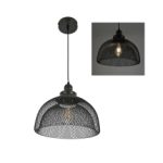 Campana Vintage Negra Grande