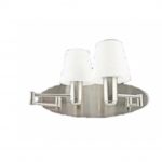 Lampara Arbotante Brazo Movible 2 luces