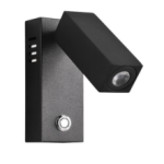 Lampara Arbotante Delphinus I Negro