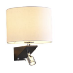 Lampara Arbotante Flores Blanco