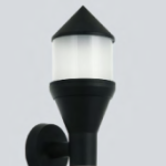 Lampara Arbotante Gloria T16-N Negro