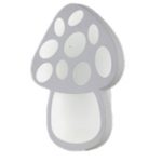 Lampara Arbotante Hongo Blanco-Negro