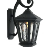 Lampara Arbotante Mia  T52-N Negro