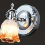 Lampara Arbotante Topacio 1 Luz Iidsa-Naranja