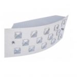 Lampara Arbotante cromo/crista 1