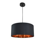 Lampara Colgante Decorativa Negra Deydin