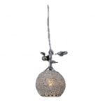 Lampara colgante Metalica 1luz