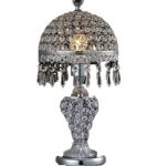 Lampara de Mesa Strass Gloria IIDSA Plateado