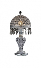 Lampara de Mesa Strass Gloria IIDSA Plateado