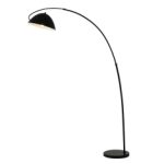 Lampara de Piso Arco Negro