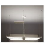 Lampara de Sobreponer Flat Cuadrado 40 Watts Luz Blanca