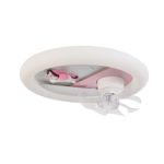 Lampara de techo infantil con ventilador