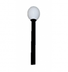POSTE I LUZ PARA GLOBO R-8 o R-10 sin globo