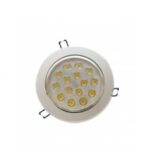 Plafon Empotrado Circular 12 luces Luz Blanca