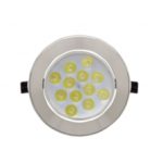 Plafon Empotrado Circular 12 luces Luz Calida