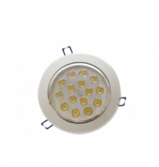 Plafon Empotrado Circular 15 luces Luz Blanca